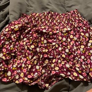 Victoria secret pink flowy shorts size large new